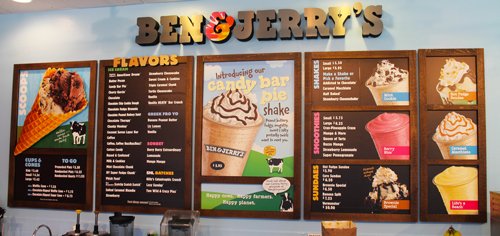 Ben and Jerry’s Ice Cream Naples | Naples Deserts | Naples Ice Cream Parlors